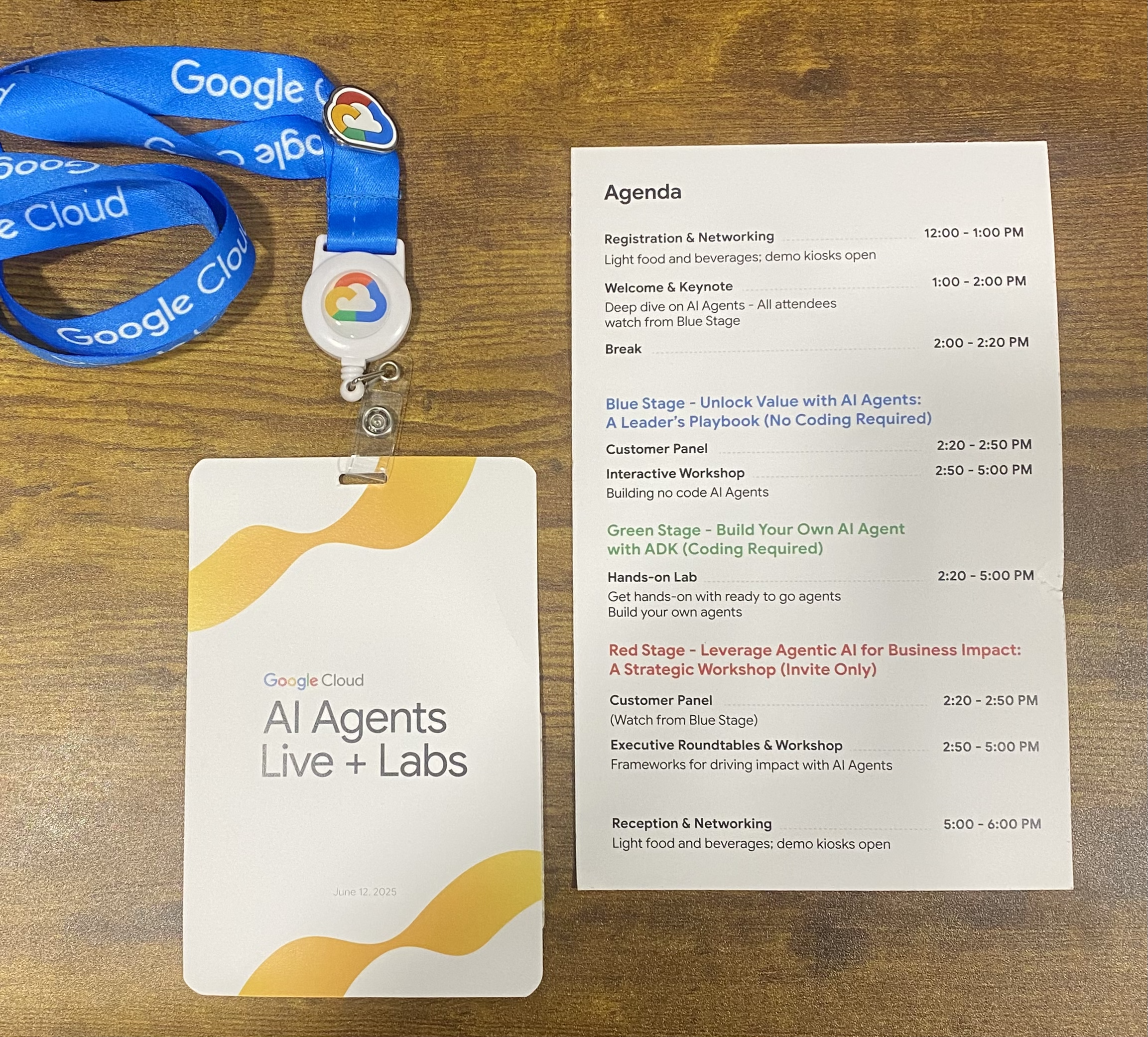 Google Cloud AI Agents Live + Labs NYC