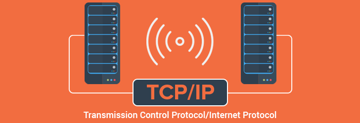 Illustration of TCP organizing packets on a network